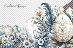 Ornate Eggs Clipart Bundle - CraftNest - Digital Crafting and Art