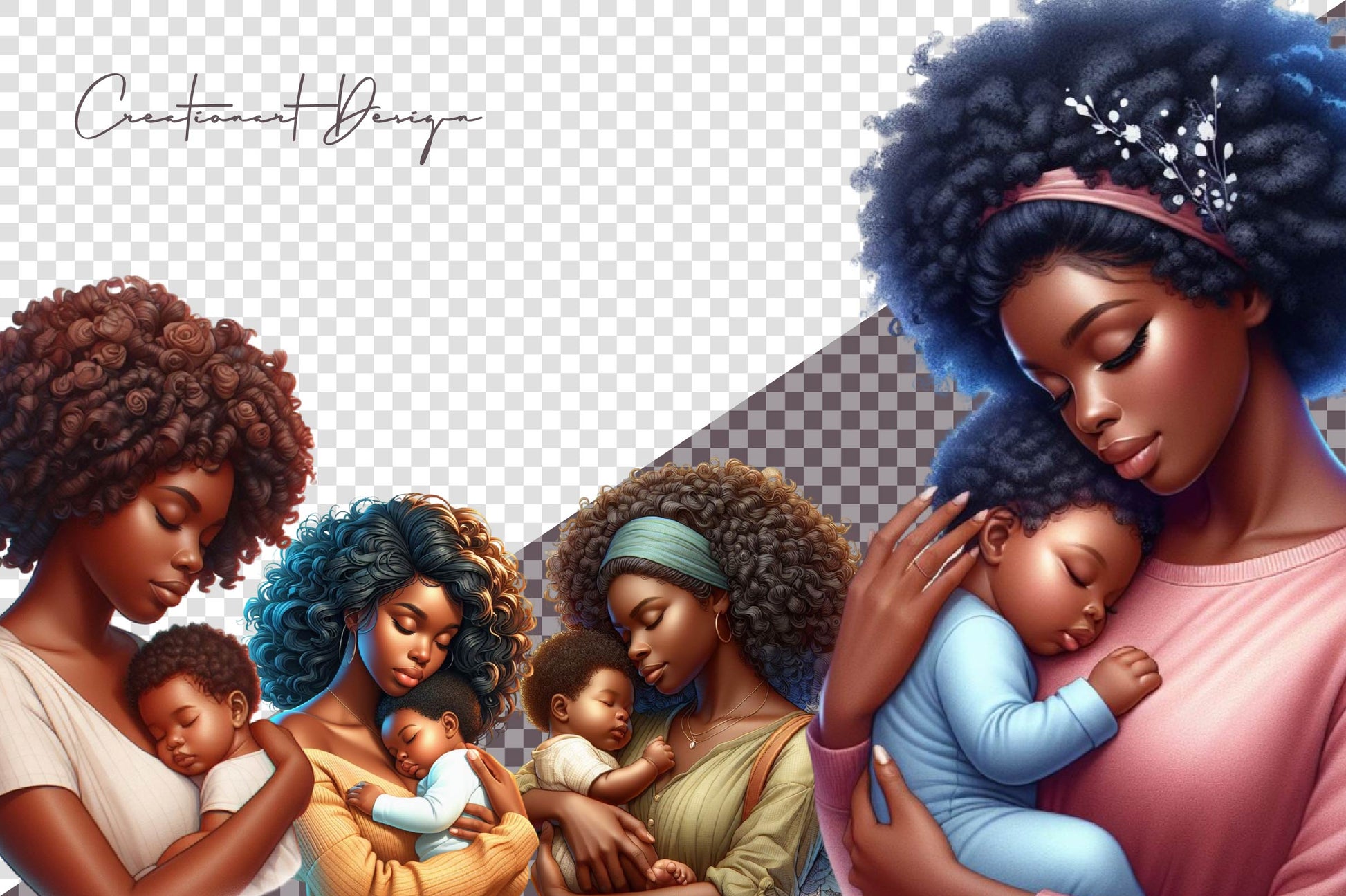 Mother Day Clipart Bundle 2 - CraftNest - Digital Crafting and Art