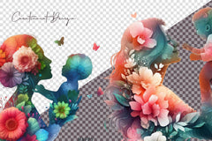 Mother Day Clipart Bundle - CraftNest - Digital Crafting and Art