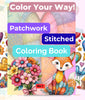 PatchworkStitched Coloring Books Bundle Vol 1