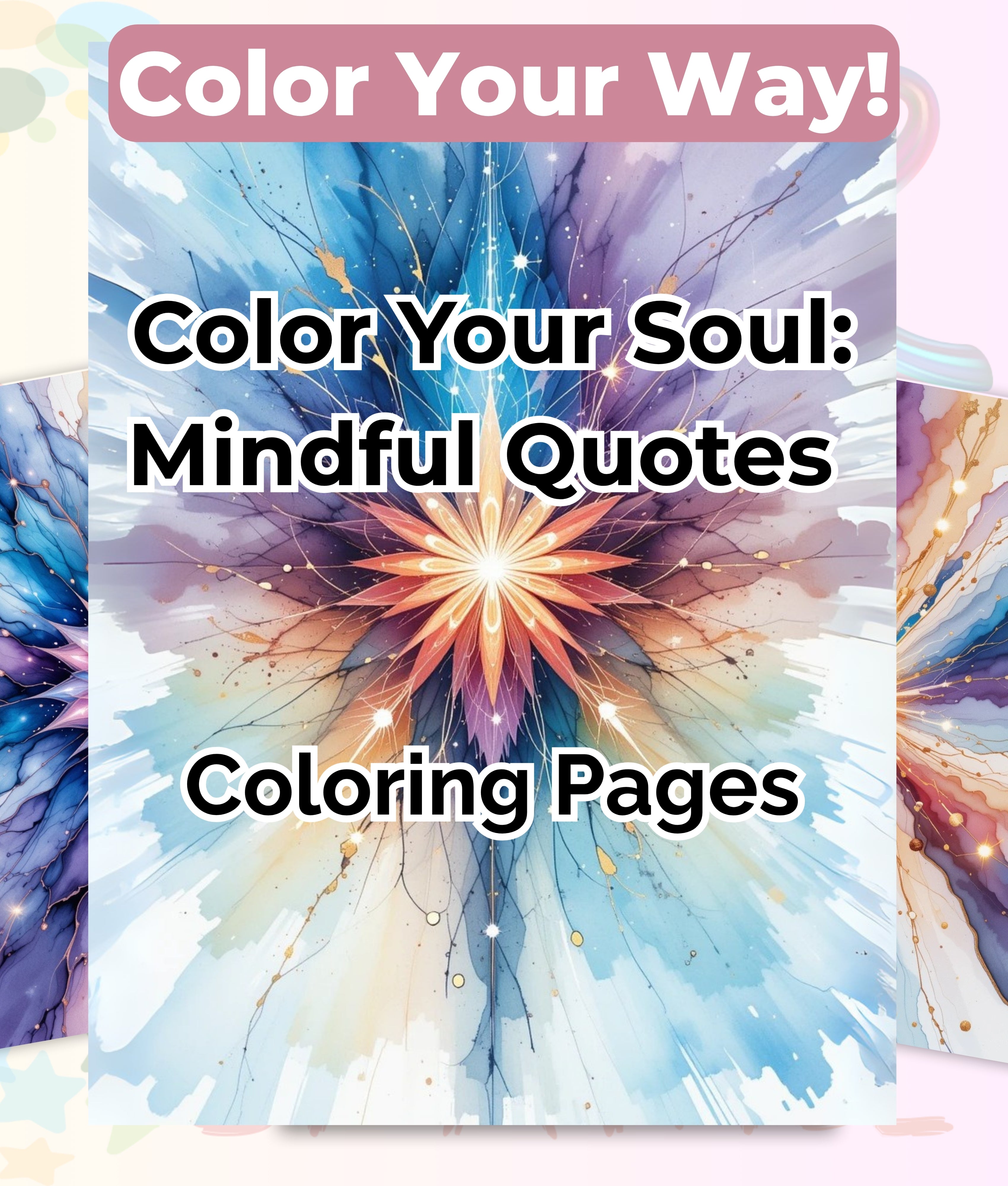 Color Your Soul: Coloring Books Bundle