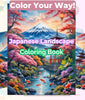 Japanese Landscape Coloring Book Bundle