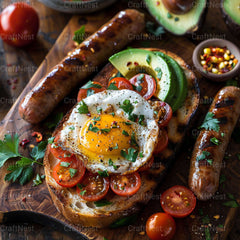 Hearty Breakfast Stock Images - CraftNest - Digital Crafting and Art