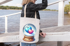 Love Snowglobe Clipart Bundle - CraftNest - Digital Crafting and Art