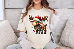 Christmas Moose Clipart Bundle - CraftNest - Digital Crafting and Art