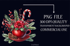 Christmas Clipart Bundle 13 - CraftNest - Digital Crafting and Art