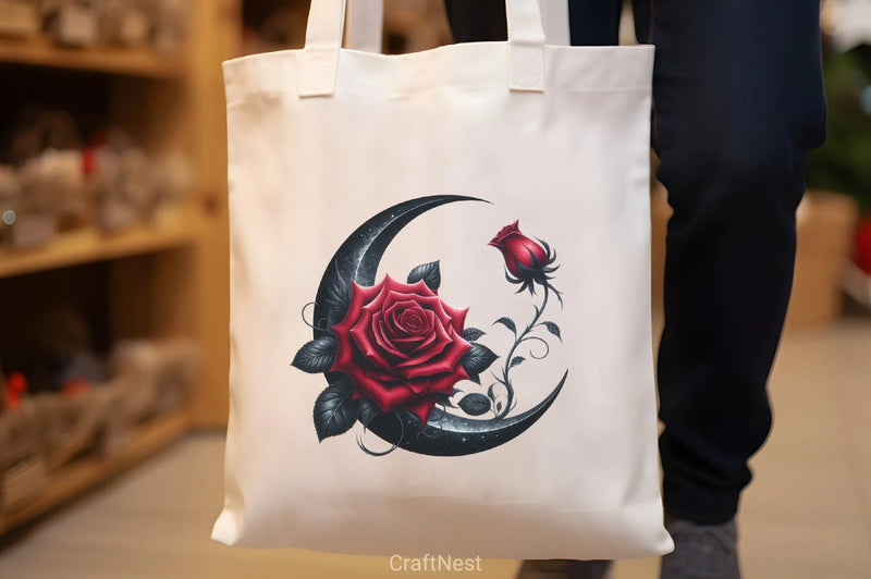 Gothic Crescent Clipart Bundle - CraftNest - Digital Crafting and Art