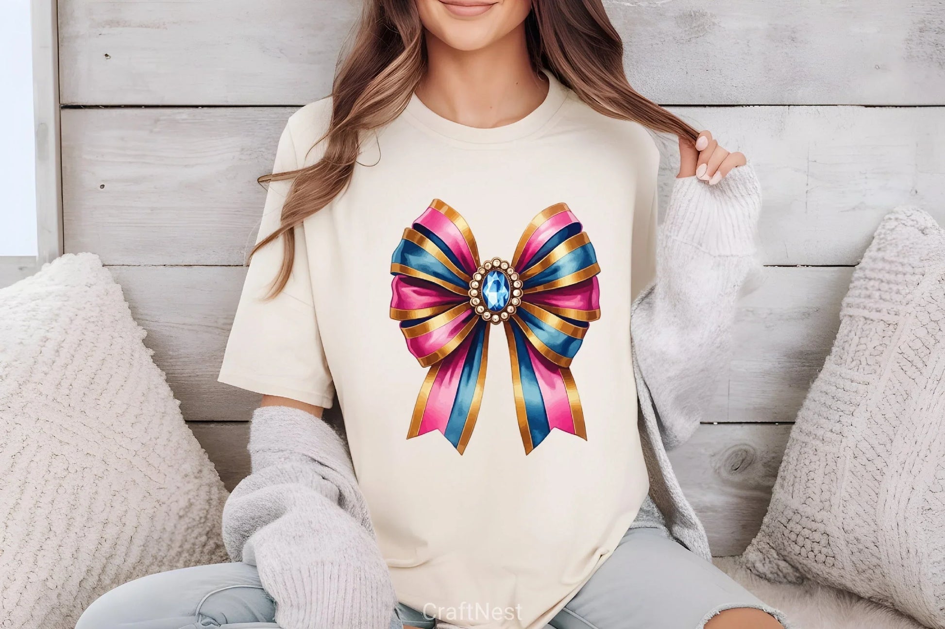 Coquette Bow Clipart Bundle 2 - CraftNest - Digital Crafting and Art