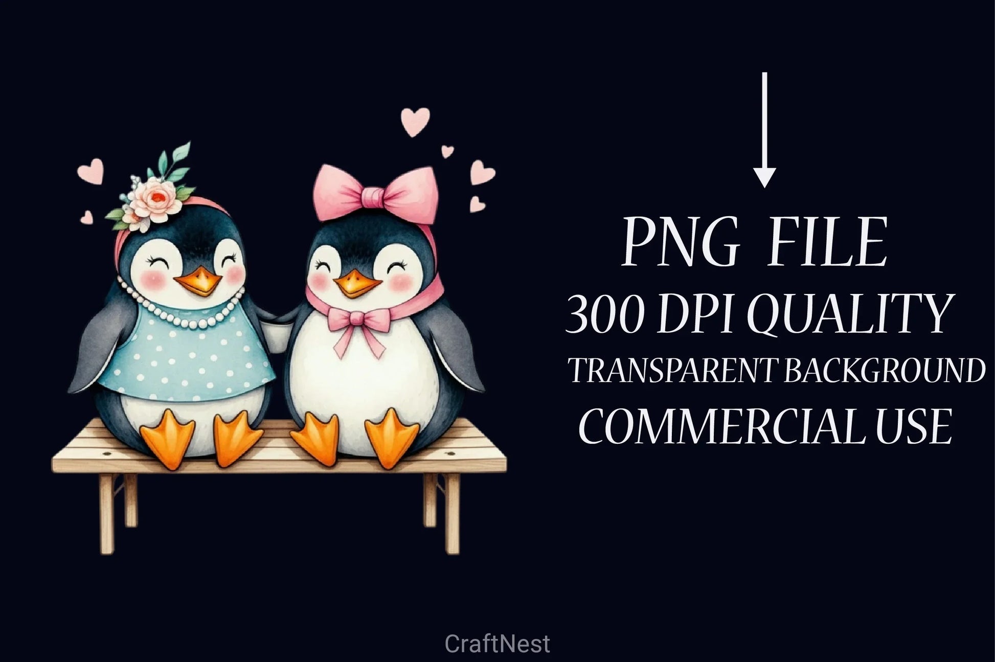 Valentine Animals Couple Clipart Bundle - CraftNest - Digital Crafting and Art