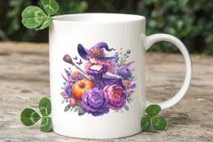 Halloween Witch Girl Clipart Bundle 8 - CraftNest - Digital Crafting and Art