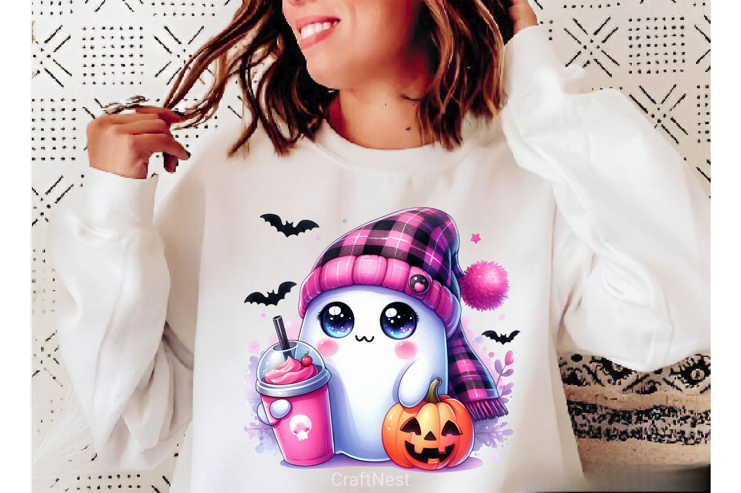 Cute Ghost Cute Halloween Clipart Bundle 3