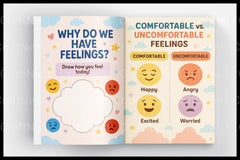 My Feelings Book for Kids - CraftNest - Digital Crafting and Art