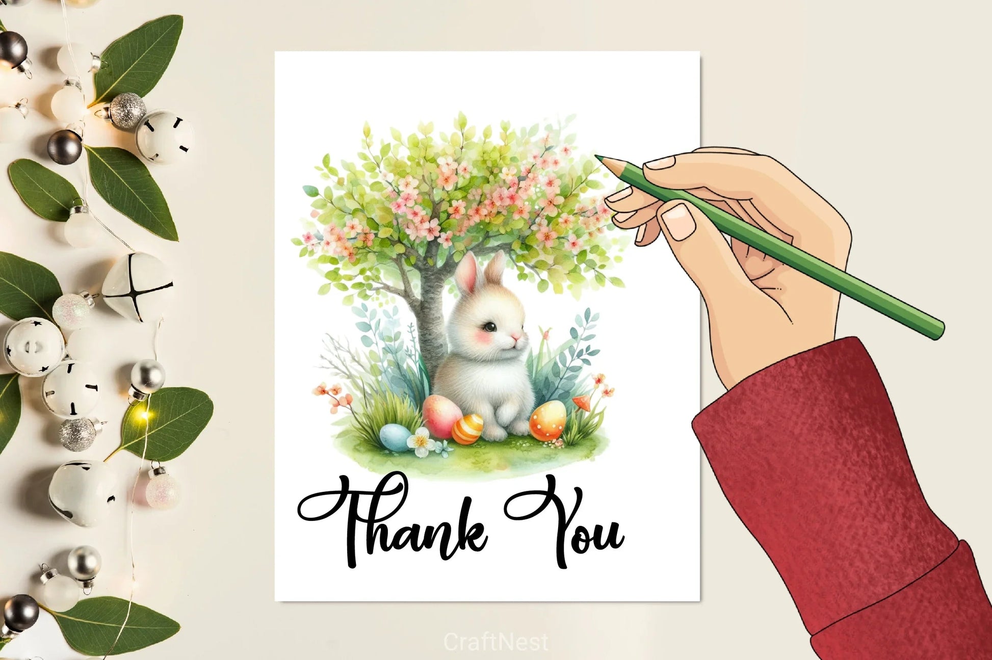 Easter Bunny Clipart Bundle 55 - CraftNest - Digital Crafting and Art