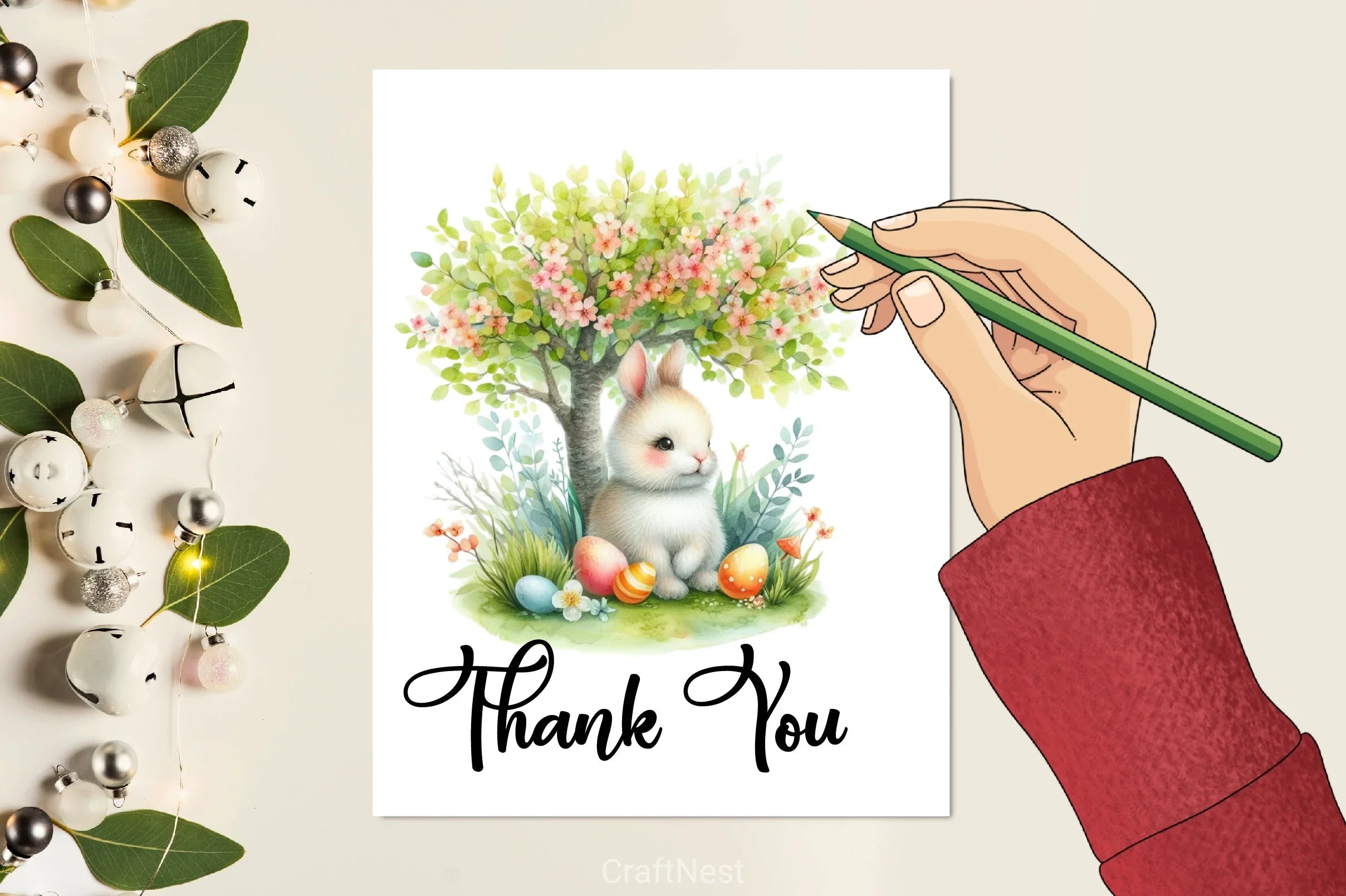 Easter Bunny Clipart Bundle 55 - CraftNest - Digital Crafting and Art