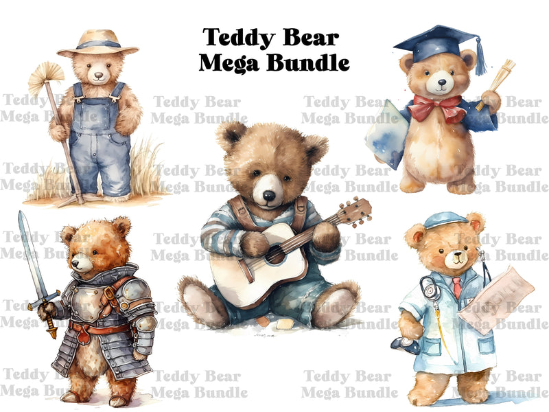 Teddy Bear Clipart - CraftNest