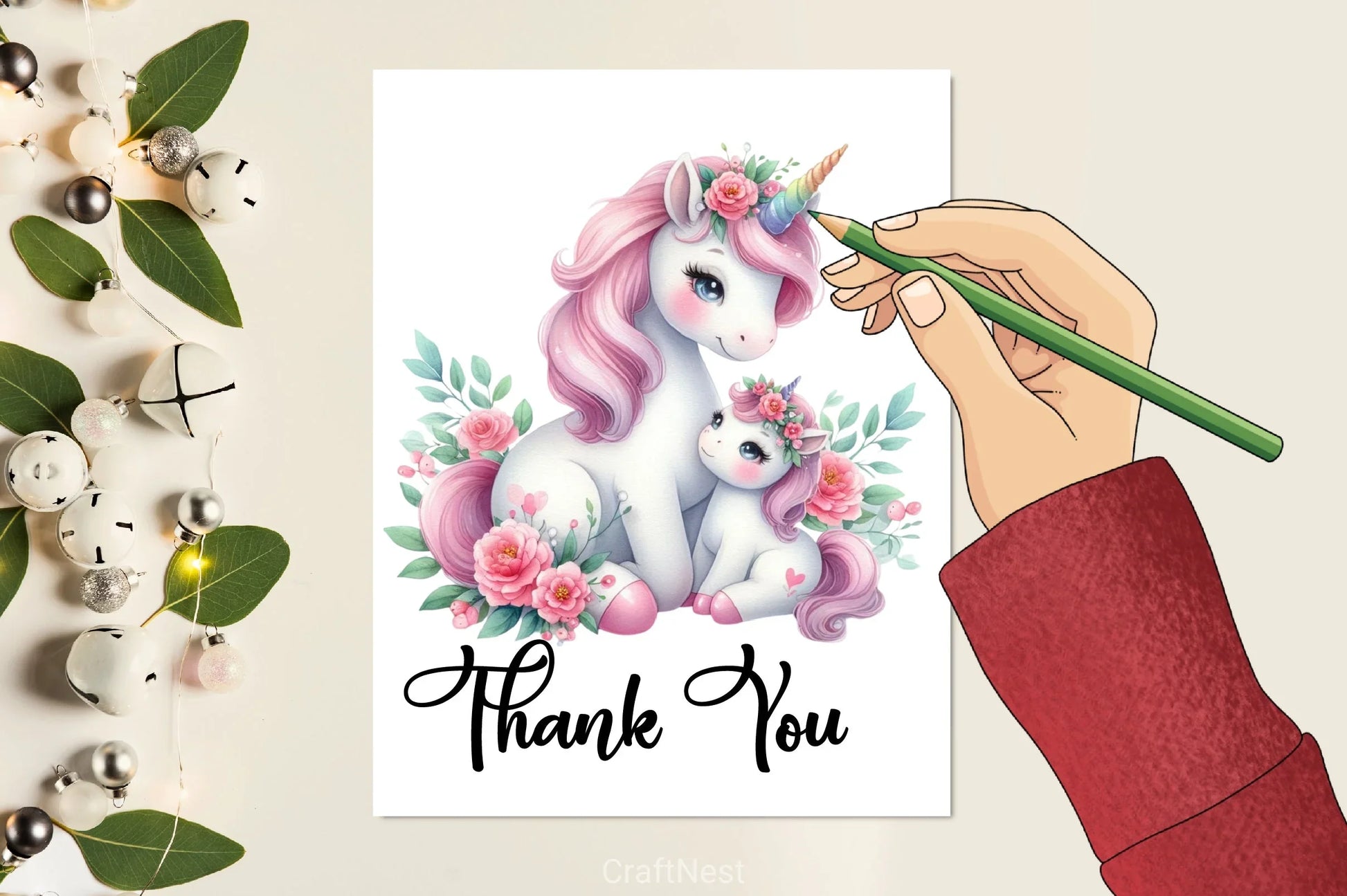 Mother's Day Unicorn Clipart Bundle - CraftNest - Digital Crafting and Art