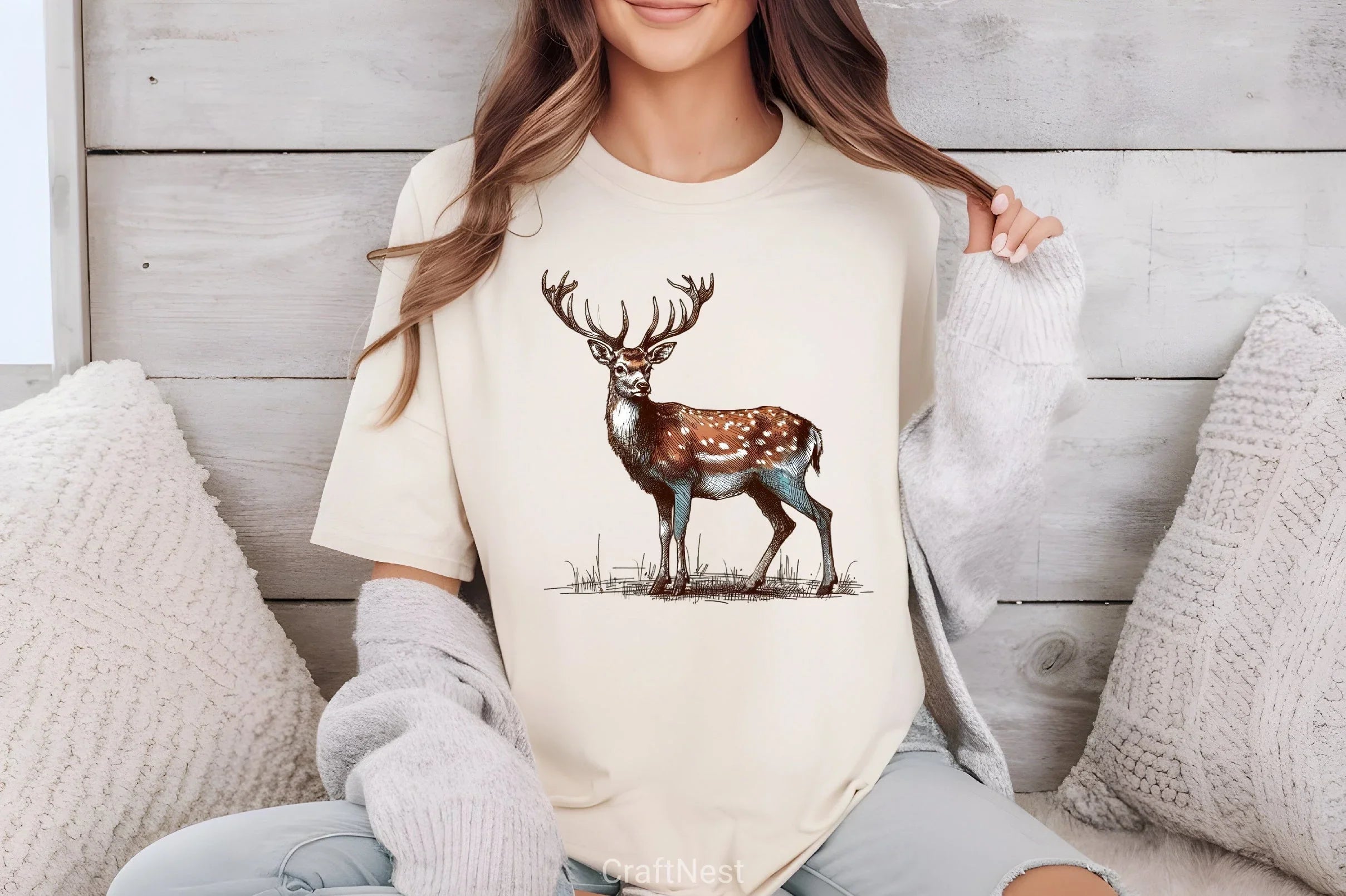 Deer Clipart Bundle - CraftNest - Digital Crafting and Art