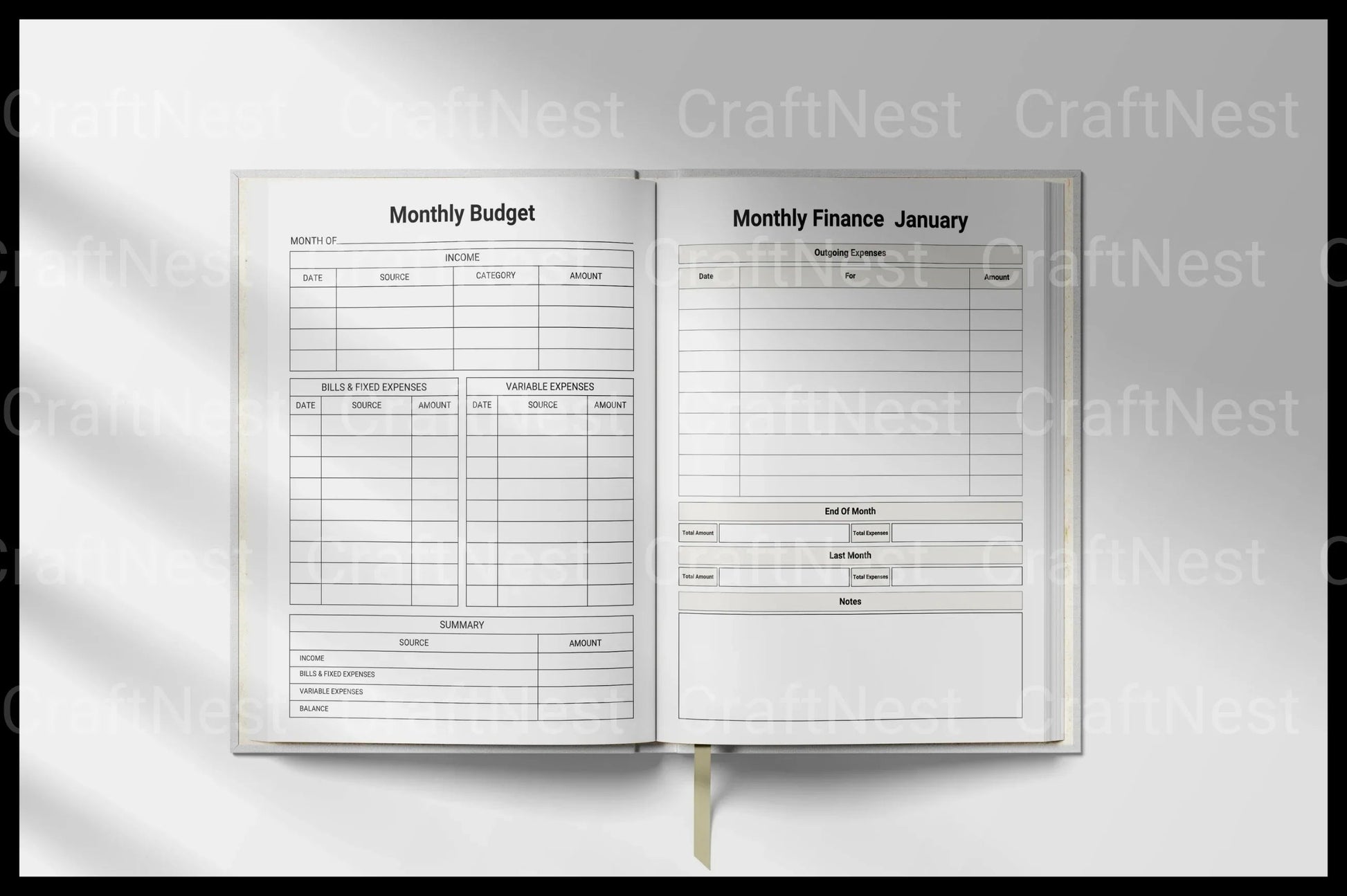 ADHD Planner for Adults - CraftNest - Digital Crafting and Art