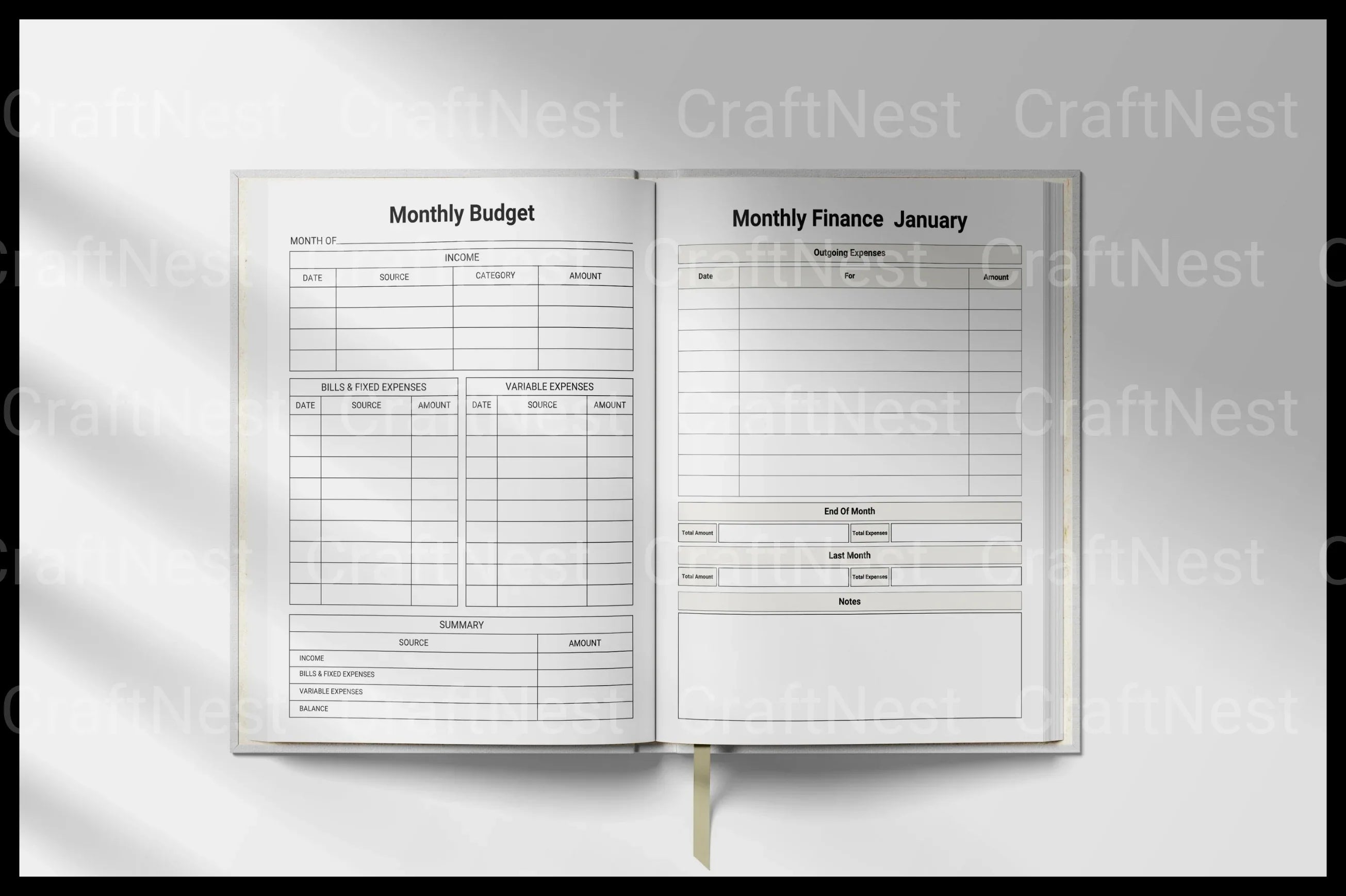 ADHD Planner for Adults - CraftNest - Digital Crafting and Art