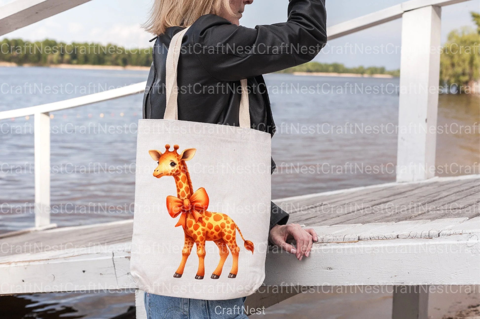 Valentine's Day Giraffe Clipart Bundle - CraftNest - Digital Crafting and Art