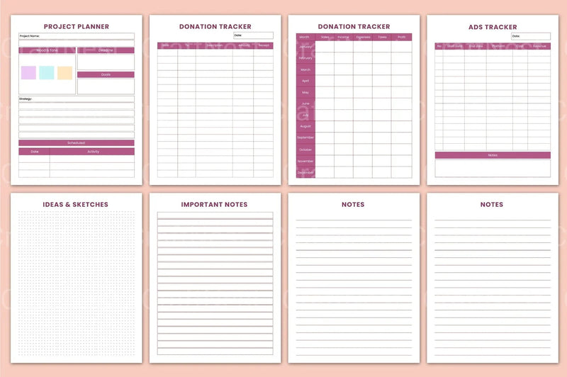 Women CEO Organizer - CraftNest - Digital Crafting and Art