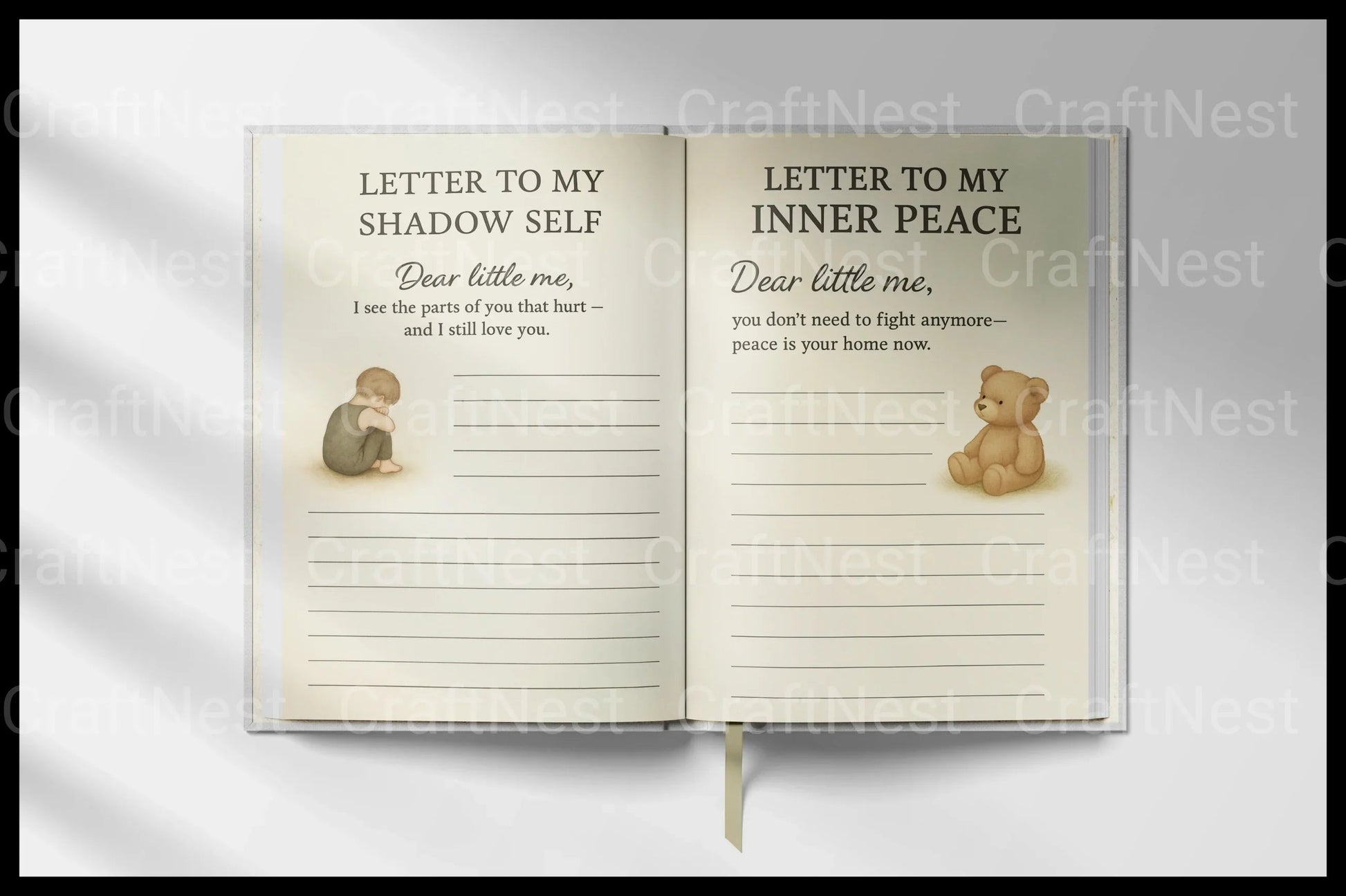 Unlocking Childhood Letters - CraftNest - Digital Crafting and Art