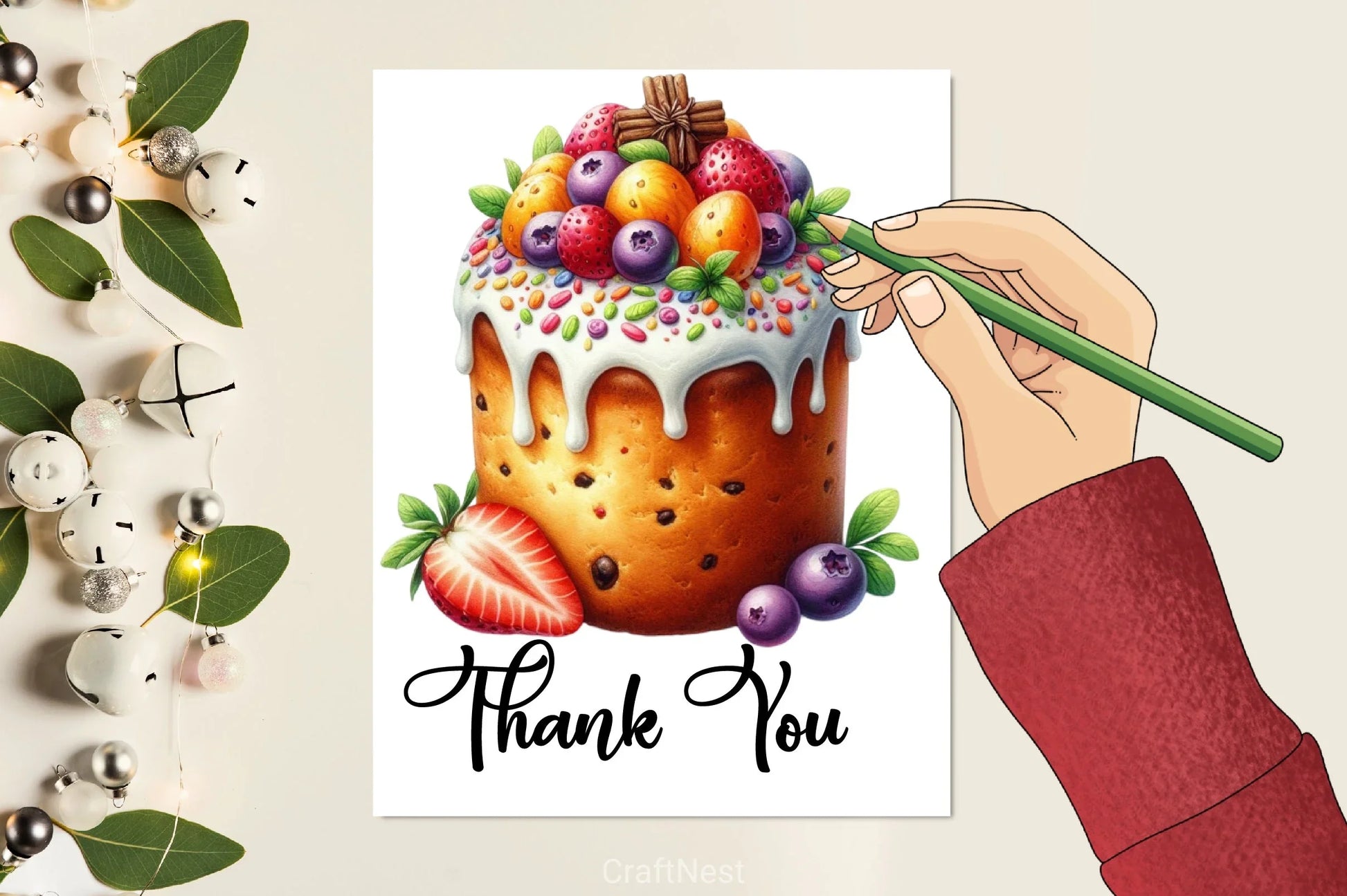 Easter Cakes Clipart Bundle - CraftNest - Digital Crafting and Art