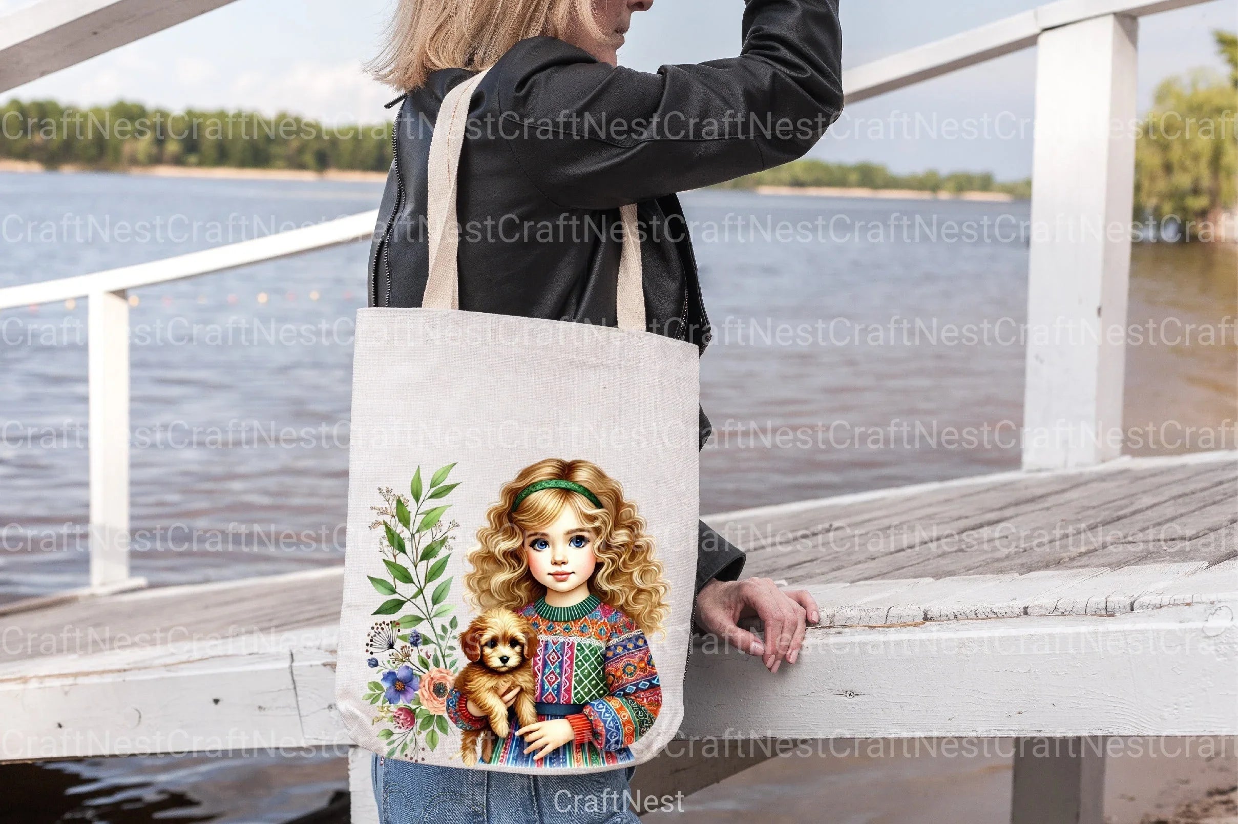 Caucasian Girls Clipart Bundle - CraftNest - Digital Crafting and Art