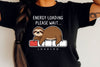 Loading Lazy Sloth Clipart Bundle