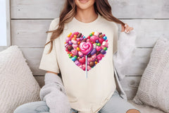 Valentine's Candy Heart Clipart Bundle - CraftNest - Digital Crafting and Art