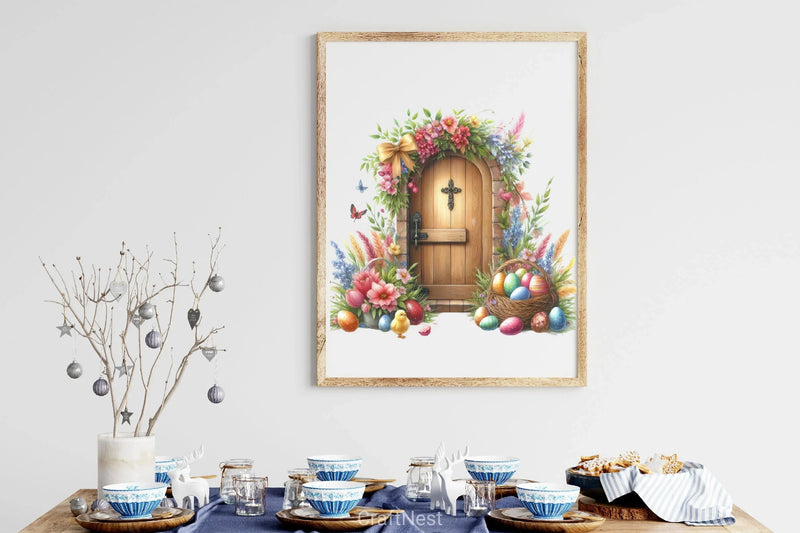 Easter Door Clipart Bundle - CraftNest - Digital Crafting and Art