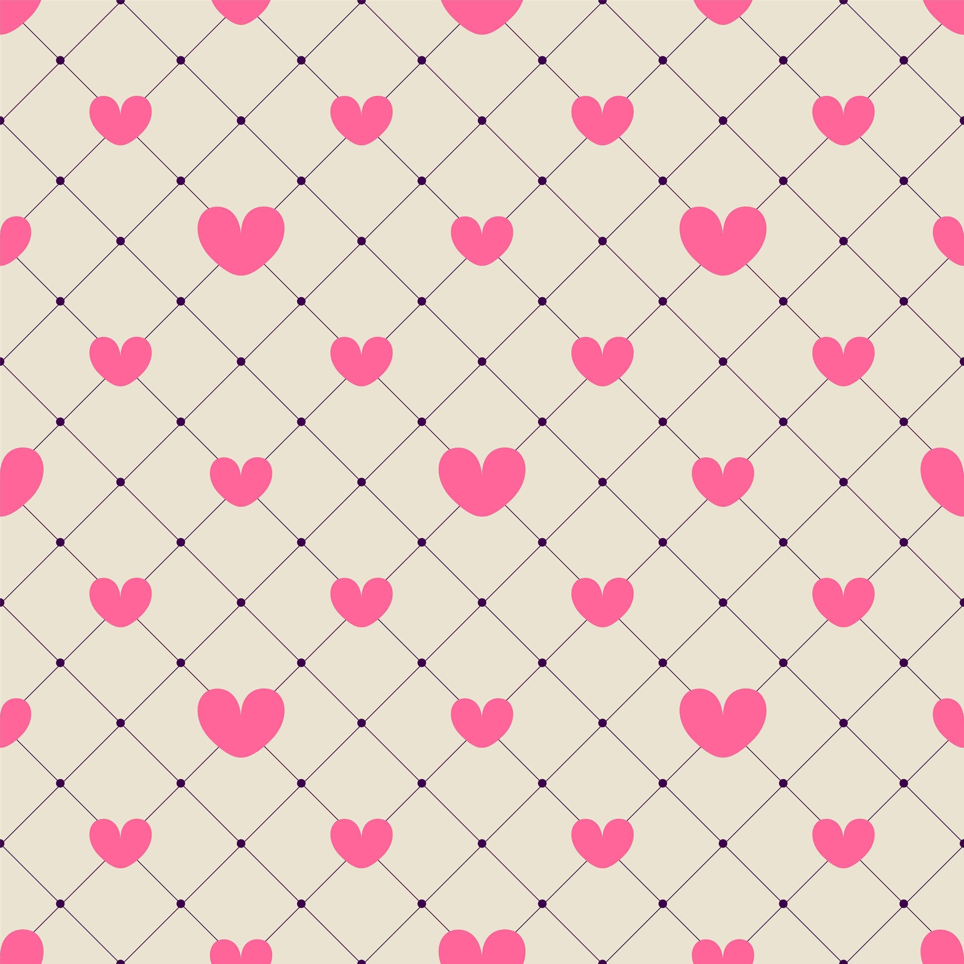 Valentine's Seamless Digital Paper 1 - CraftNest - Digital Crafting and Art