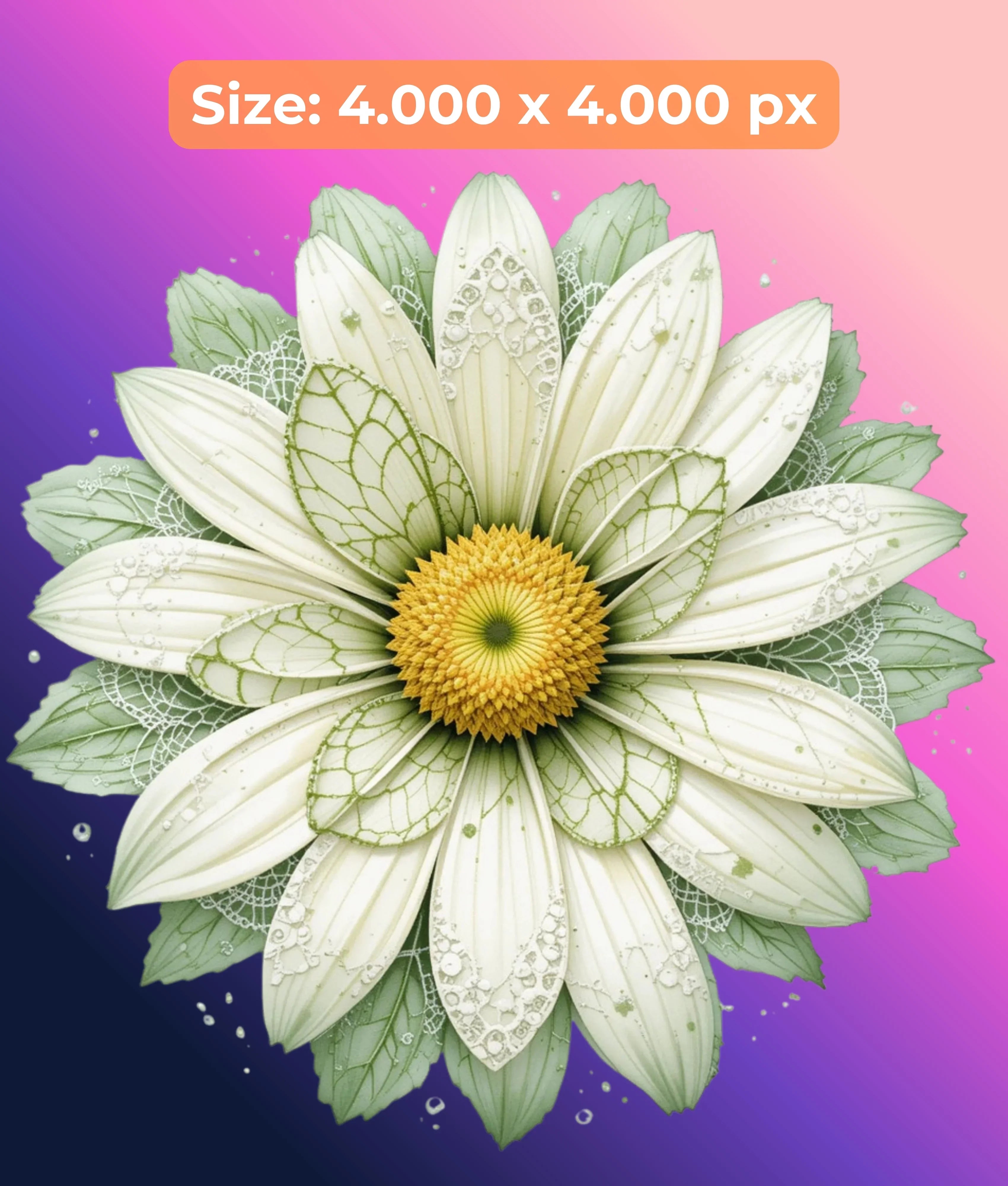 Lace Wildflower Clipart Bundle - CraftNest - Digital Crafting and Art