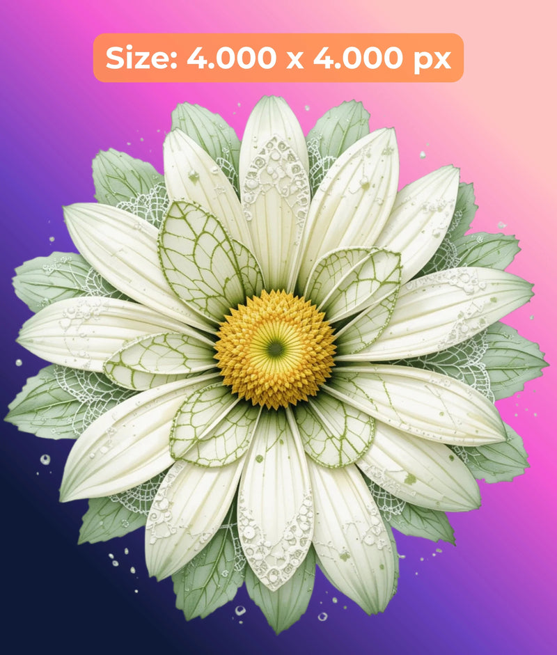 Lace Wildflower Clipart Bundle - CraftNest - Digital Crafting and Art