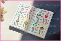 Anxiety Relief Flashcards for Stress Management - CraftNest - Digital Crafting and Art
