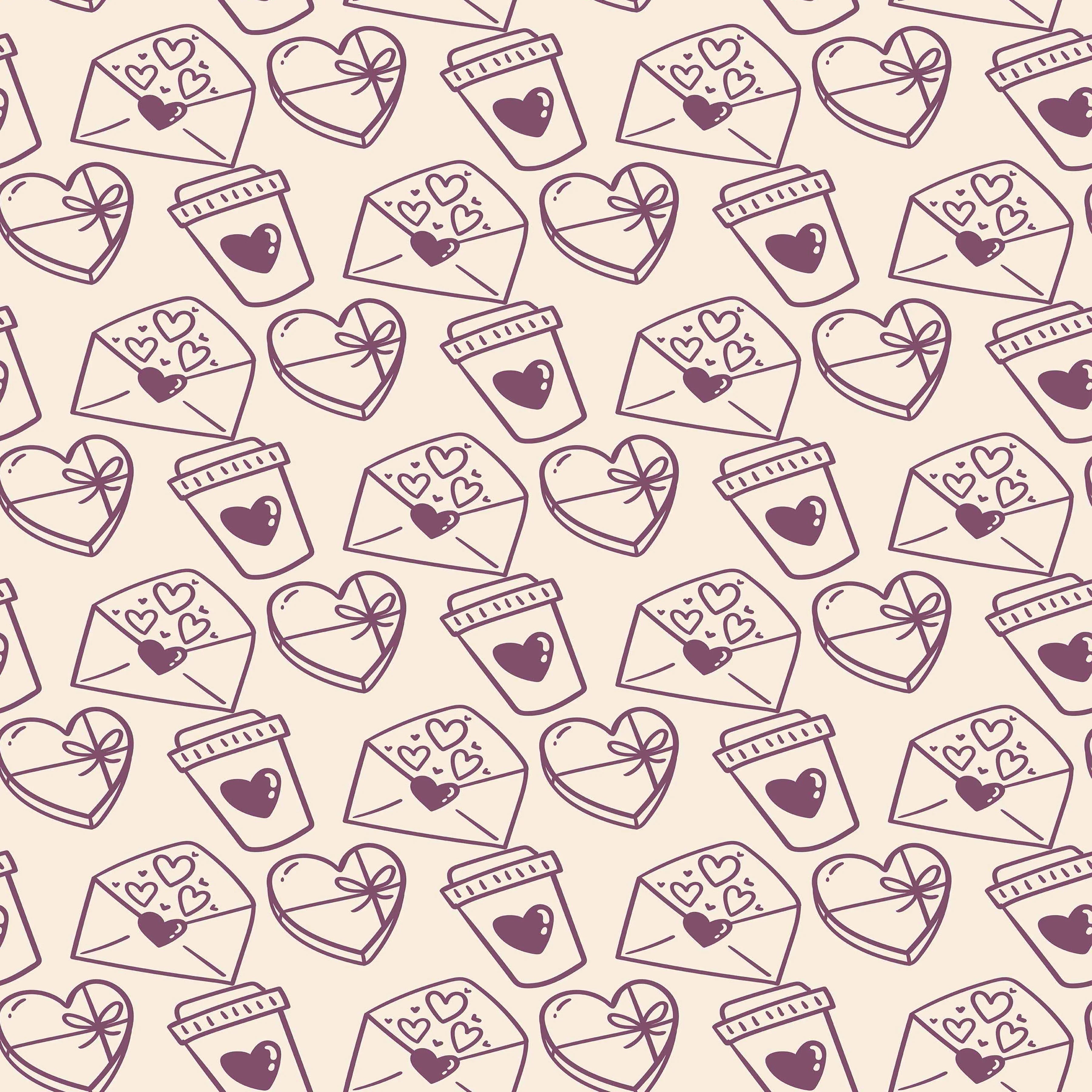 Valentine Sublimation Digital Paper - CraftNest - Digital Crafting and Art