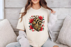 Valentine Steampunk Heart Clipart Bundle - CraftNest - Digital Crafting and Art