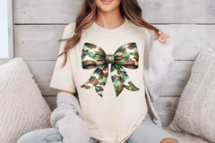 Camo Coquette Bow Clipart Bundle - CraftNest - Digital Crafting and Art