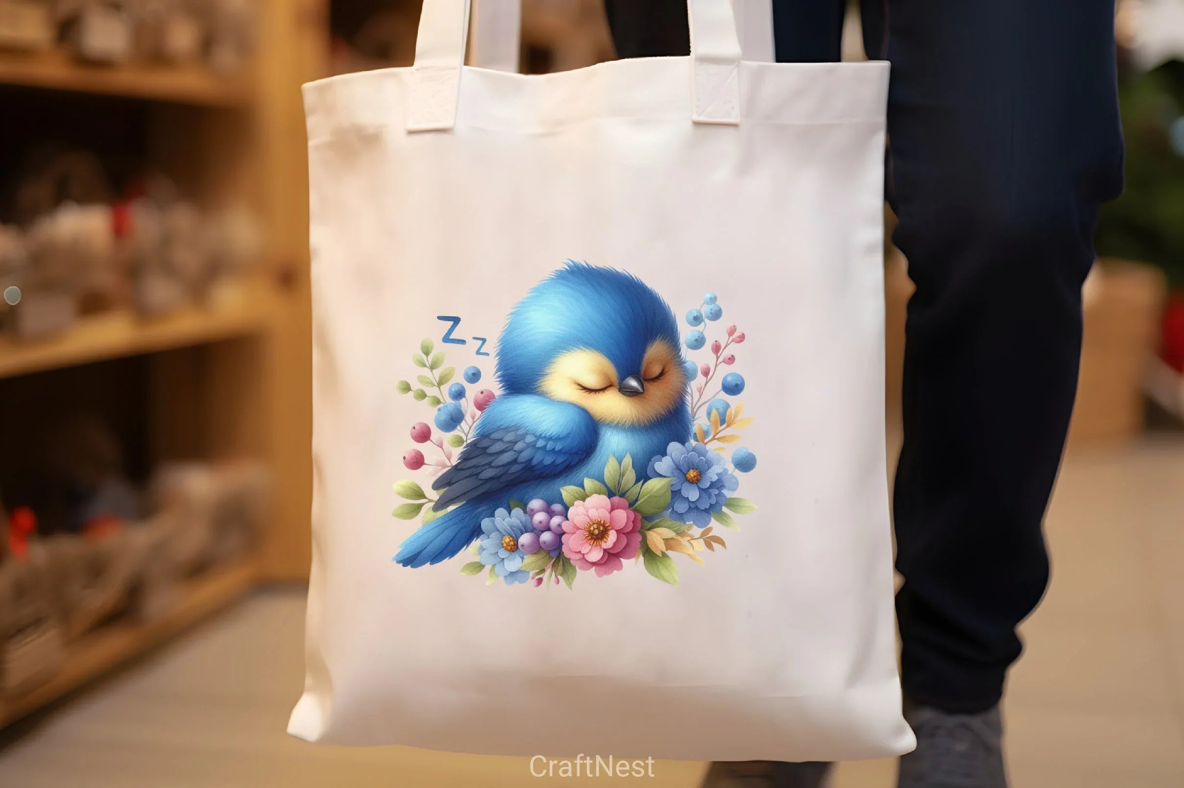 Sleepy Bird Clipart Bundle - CraftNest - Digital Crafting and Art