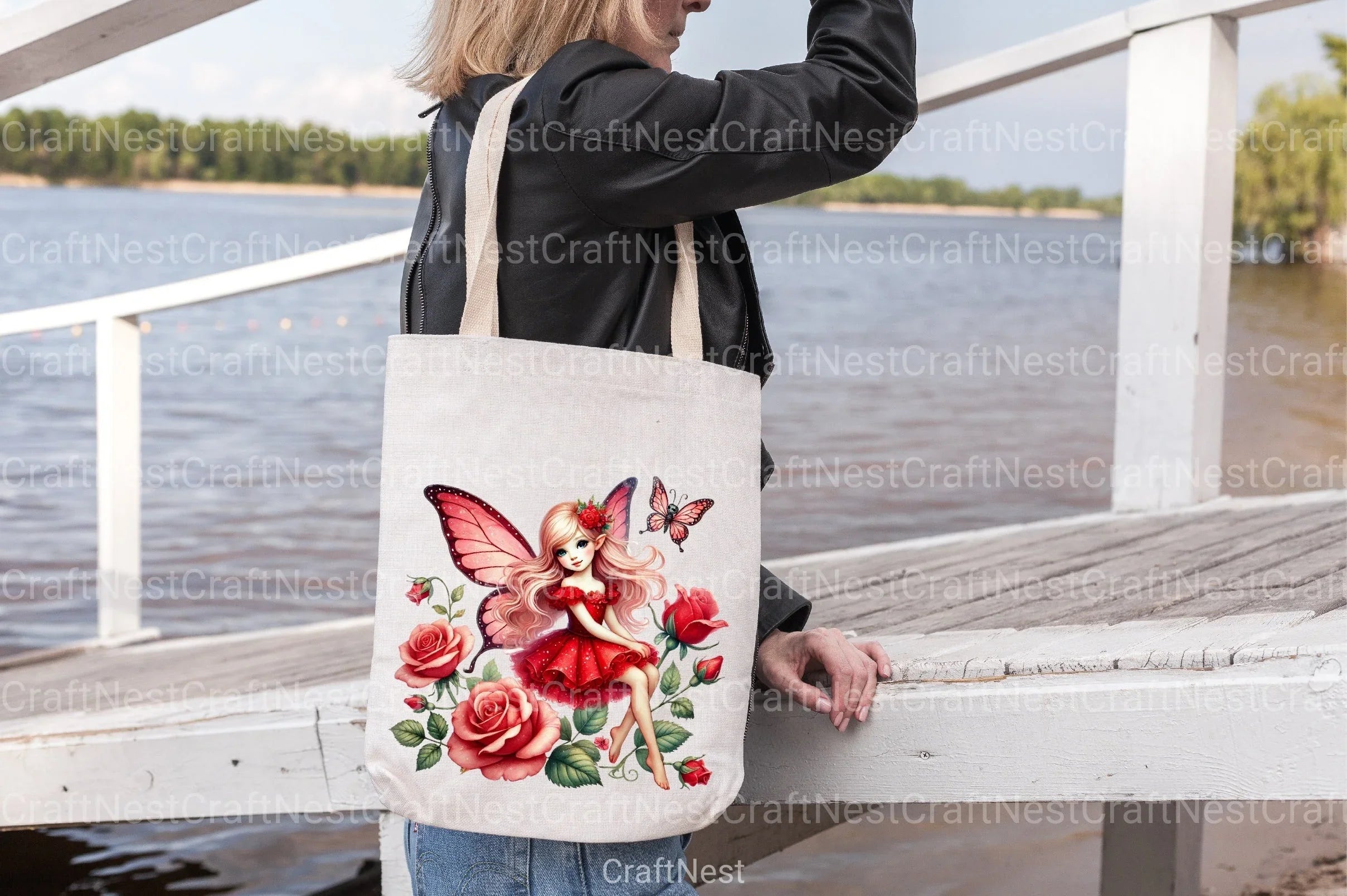 Valentine's Fairy Girl Clipart Bundle - CraftNest - Digital Crafting and Art