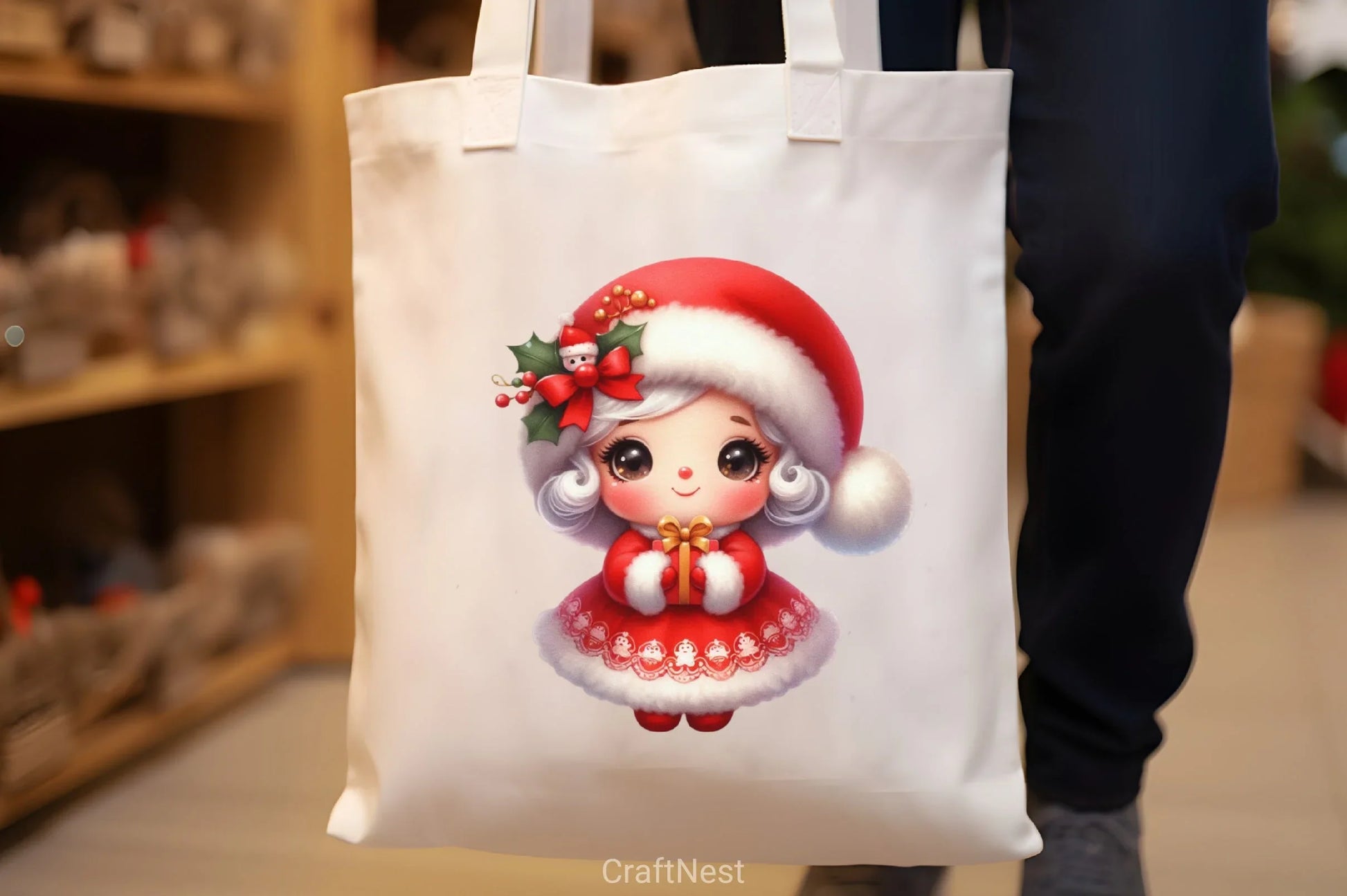 Christmas Mrs. Claus Clipart Bundle - CraftNest - Digital Crafting and Art