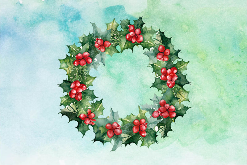 Christmas Wreath Clipart Bundle 1 - CraftNest - Digital Crafting and Art
