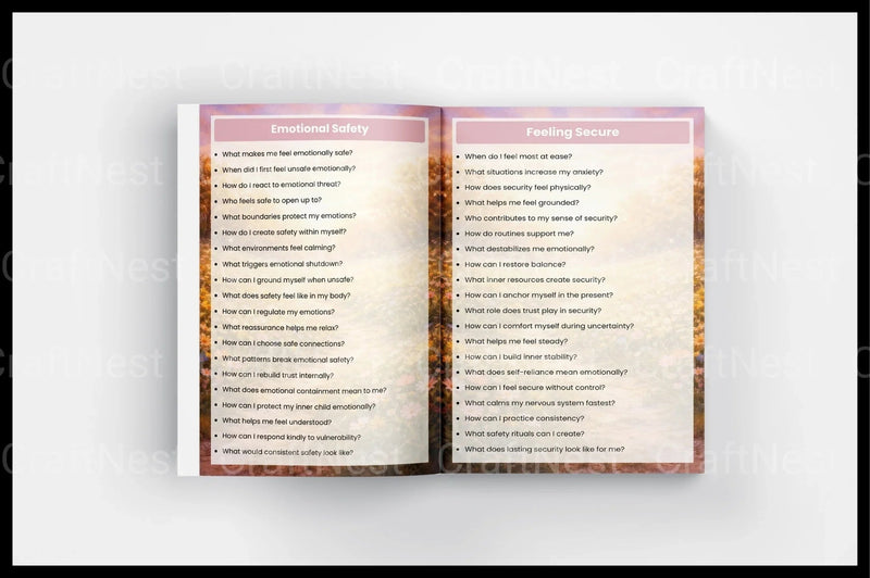 Inner Child Healing Prompts for Personal Growth - CraftNest - Digital Crafting and Art