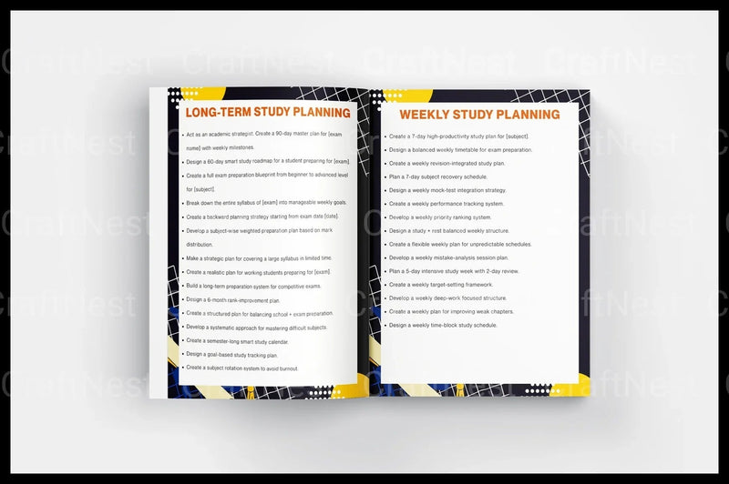Effective Exam Strategy Guide - CraftNest - Digital Crafting and Art