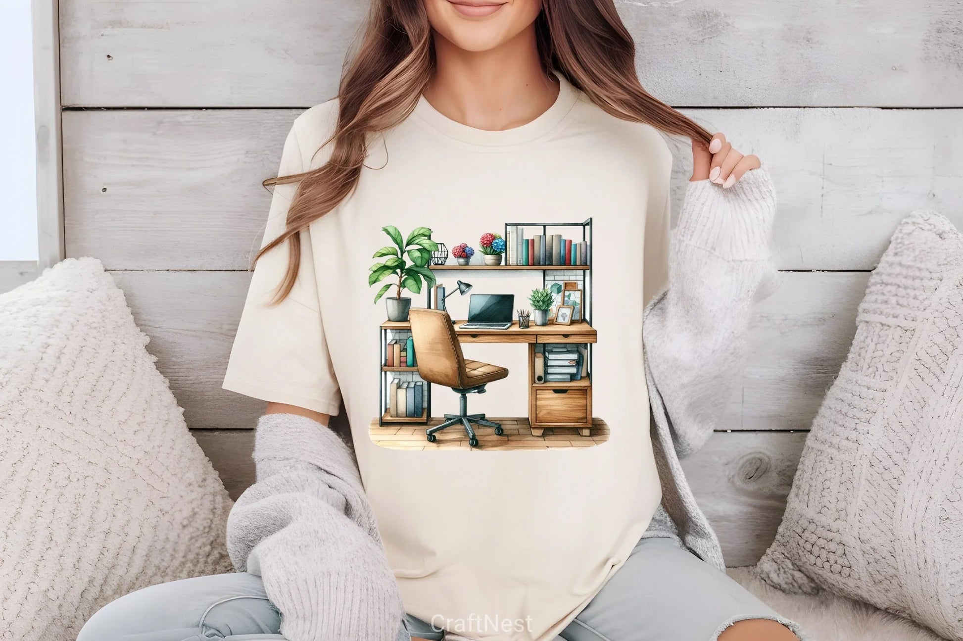 Desk Computer Clipart Bundle - CraftNest - Digital Crafting and Art