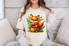 Valentine Foxes Clipart Bundle - CraftNest - Digital Crafting and Art