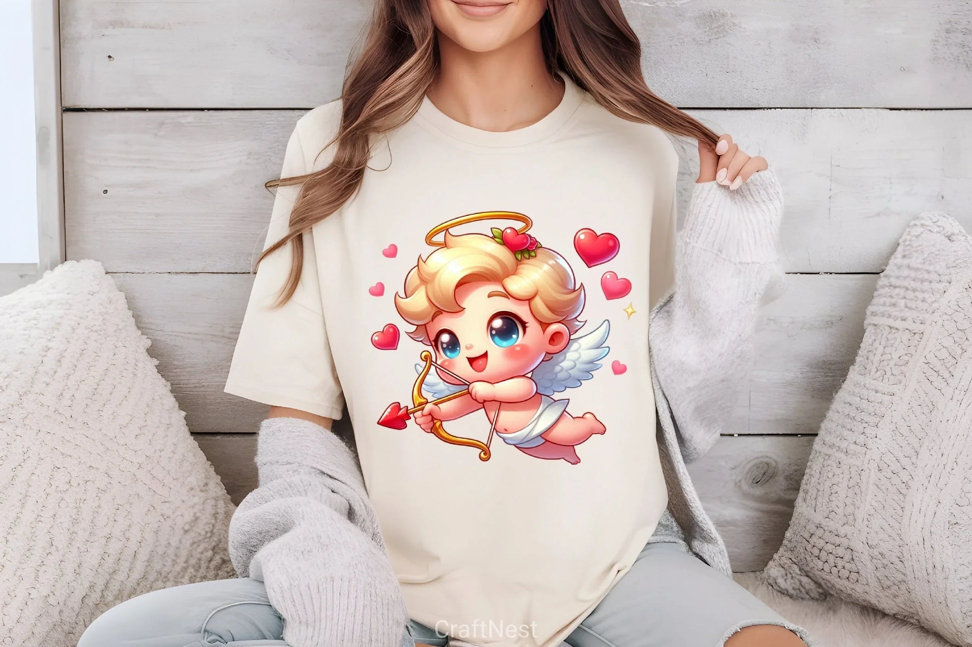 Valentine Cupid Clipart Bundle - CraftNest - Digital Crafting and Art