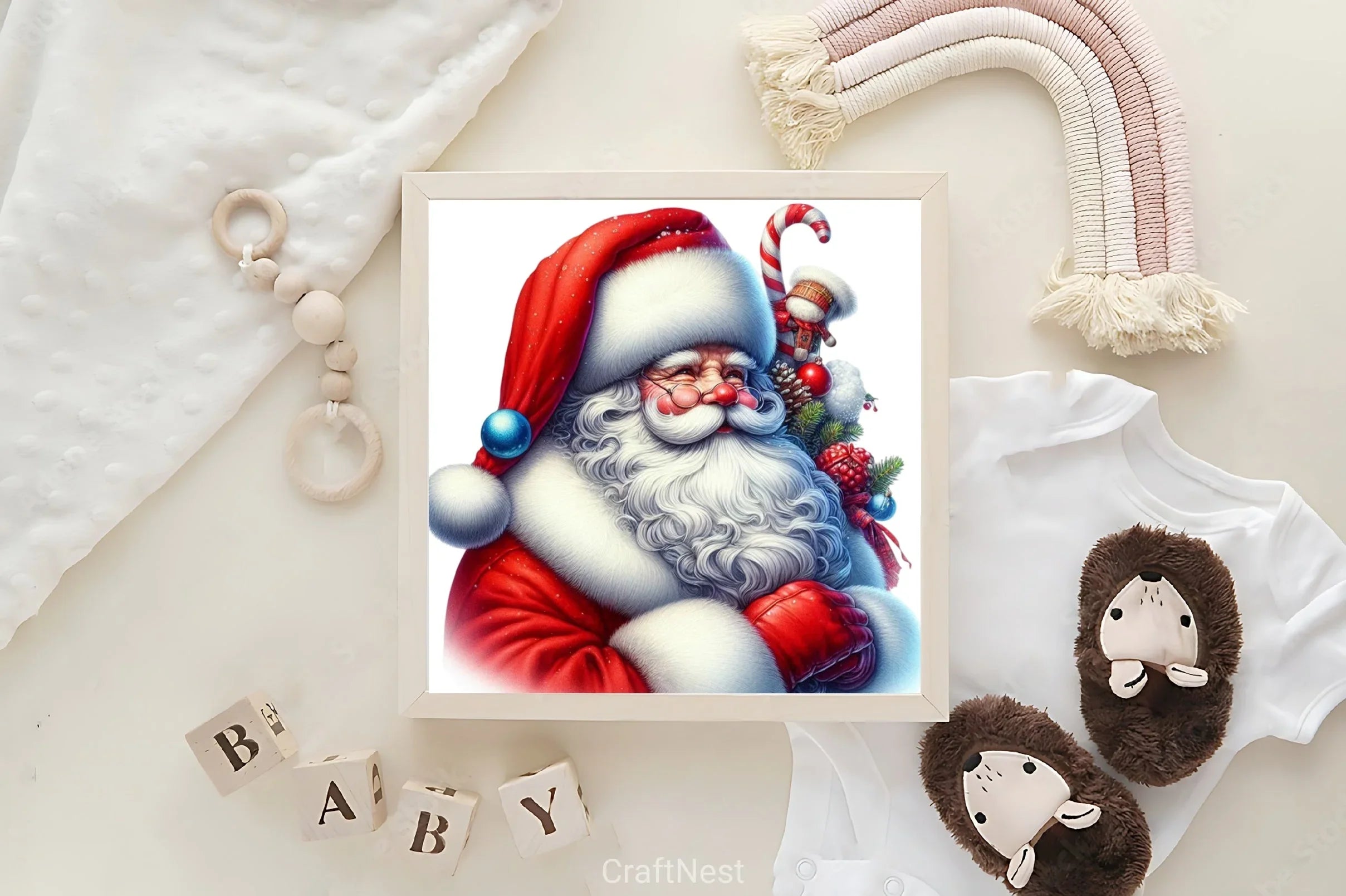 Retro Christmas Clipart Bundle 8 - CraftNest - Digital Crafting and Art