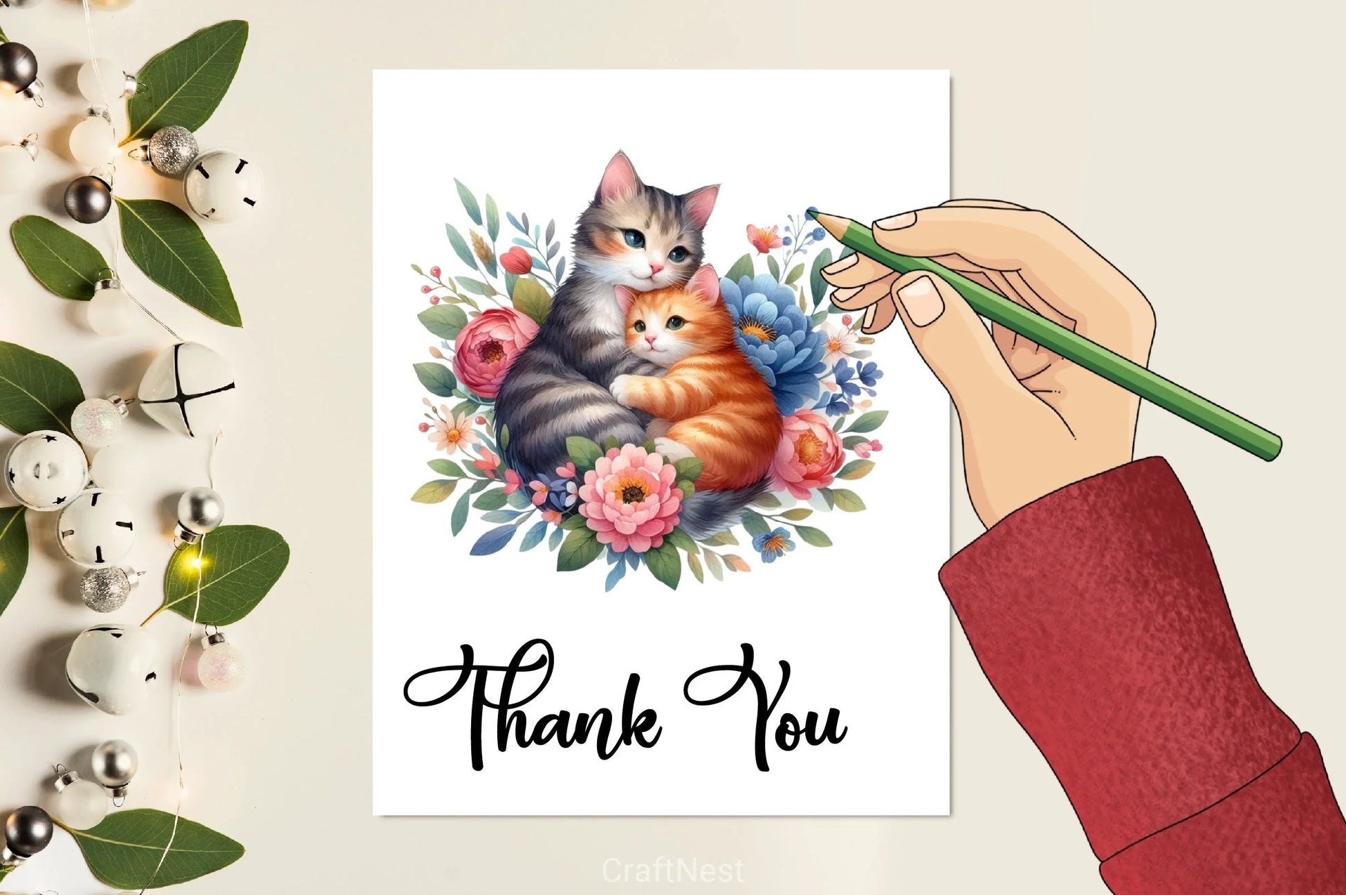 Mother's Day Cat Clipart Bundle - CraftNest - Digital Crafting and Art