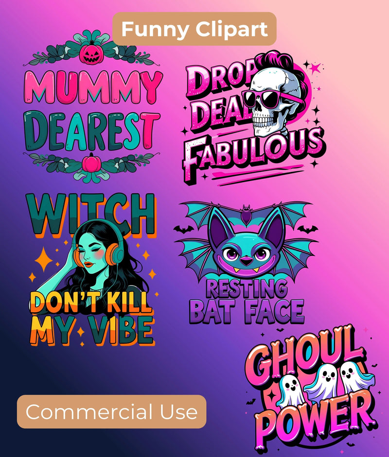Halloween Mega Clipart Bundle - CraftNest - Digital Crafting and Art